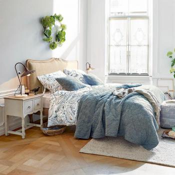 Cama Cliffwood Beach de lino