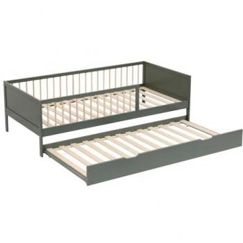 Cama nido infantil 190x90cm verde ADAM en madera