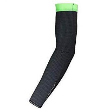 Q36.5 UV-Armlight Black, Manguitos de Ciclismo Unisex Adulto, Unisex Adulto, 097.2.XL-XXL, Negro, XL/XXL