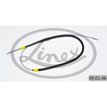 Cable de freno LINEX 09.01.96 - Freno de estacionamiento y freno de servicio, alta resistencia, fácil instalación, compatible con múltiples vehículos