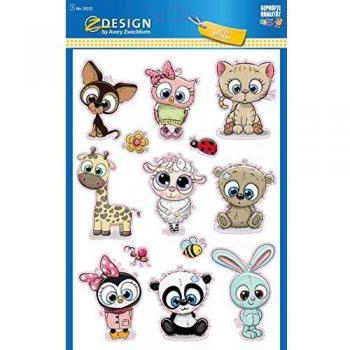 Avery Zweckform - 12 pegatinas para niños