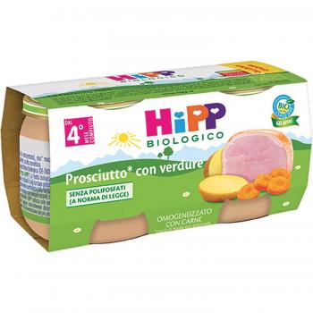 Hipp Bio Papilla Jamón Cocido Verduras 2x80g