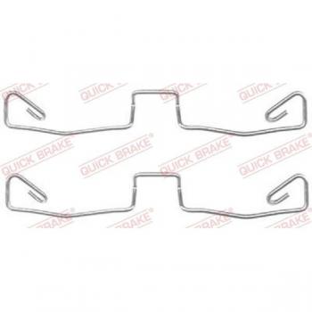 Kit de accesorios, pastilla de freno de disco QUICK BRAKE 109-1633
