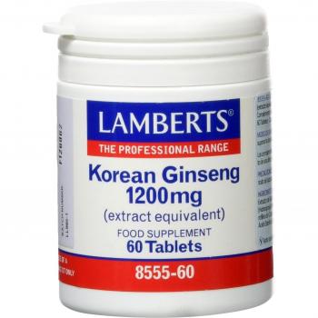 LAMBERTS GINSENG COREANO 1200mg. 60cap.
