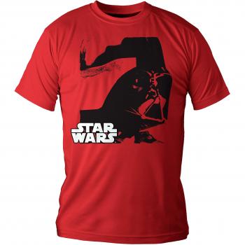 SD Toys Darth Vader, Camiseta para Hombre, Rojo, X-Large