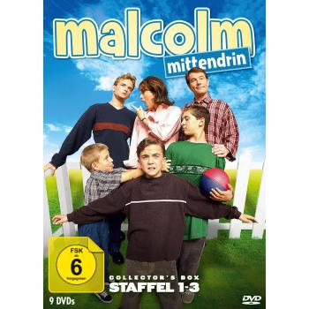 Malcolm Mittendrin - Collector's Box/Staffel 1-3 [9 DVDs] [Alemania]