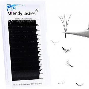Extensiones de Pestañas 0.05 D curl Mix 8-14mm 3D 5D 10D Extensiones Pestañas Pelo a Pelo Volumen Ruso