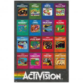 Póster de Cubiertas de Juegos de Activision 91.5 x 61 cm