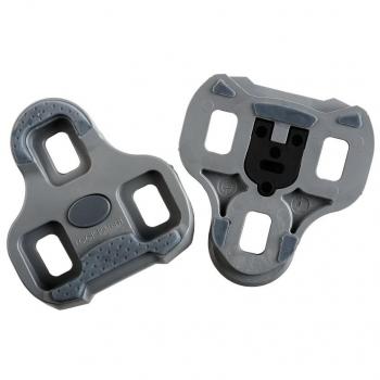 LOOK Cycle - Calas de Ciclismo Delta con Función de Posicionador de Memoria - Compatible con Pedales Estándar LOOK Pedales no KEO - Peso y Tamaño Reducido - 4,5° Libertad Angular - Color Gris