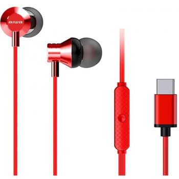 Auriculares Intrauditivos Aiwa ESTM-50USB-C/RD