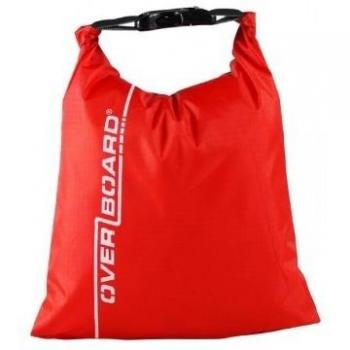 Overboard Classic Bolsa Estanca, 15 cm, 1 Litro, Rojo
