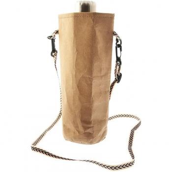 Bolsa Térmica Koala Eco Friendly Marrón Liso 24x9cm, Fácil de limpiar, Transportable, 100% higiénico, Larga duración