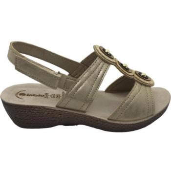Sandalia Confort Mujer Inblu GL000061 Beige