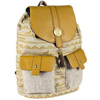 Mochila Casual El Rey León Disney 37cm Multicolor Licencia Oficial