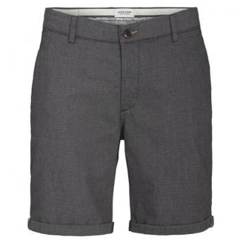 Bermudas Jack & Jones Fury de Ajuste Regular con Patrón Texturizado en Color Gris