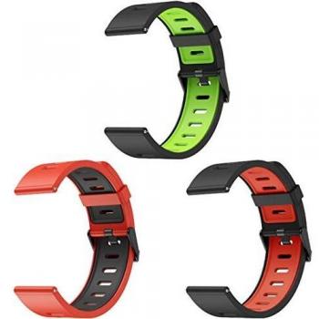 Supore Amazfit GTR 3 Correa,22mm Silicona Repuesto Correa para Huawei Watch GT 2 46mm/Huawei Watch GT/Huawei Watch GT 2e/Huawei Watch GT 2 Pro/Galaxy Watch 3 45mm