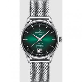 Certina DS-1 Big Date C0294261109160 - Reloj automático de acero para hombre