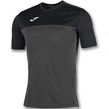 Joma Winner Men's Short Sleeve T-Shirt - Anthracite/Black