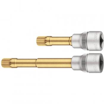 HAZET 2584-12/2 Juego de llaves de vaso destornillador Cuadrado hueco 1/2 pulgadas (12,5 mm) Perfil con estriado interior XZN con espiga M12