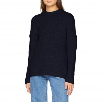 SELECTED FEMME Slfregina LS Knit O-Neck Noos, suéter para Mujer, Azul