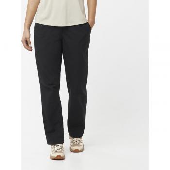 Pantalón largo Salomon Outerpath Base para mujer, color negro, talla XL