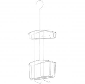Cestillo de Ducha Ajustable con Colgador - 2 Alturas