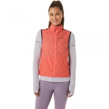 Chaleco ASICS Metarun Packable para Correr Mujeres - Rosa