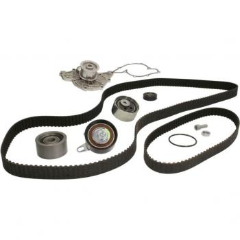 Bomba de Agua + Kit de Distribución HEPU PK05620TH con termostato para AUDI A4 B6 Avant, Berlina, B7 y VOLKSWAGEN Passat B5 GP Berlina