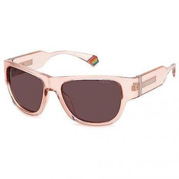 Polaroid Unisex Pink Sunglasses PLD 6197/S, One Size, Resin Frame