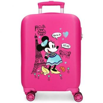 Maleta de cabina Minnie Around the world Paris rígida 50 cm f
