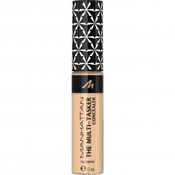 MANHATTAN The Multi-Tasker Concealer 80 Tan - Corrector de maquillaje para rostro, tono 80 Tan, fórmula multifuncional que oculta imperfecciones y ojeras, textura ligera y fácil de aplicar