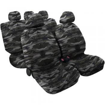 SSet de 6 Lupex Shop fundas de asiento, luz camuflaje patrón