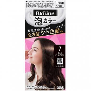 Blaune Dark Brown Foam Colorant for Gray Hair 108ml