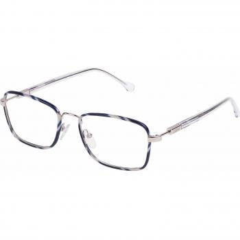 Loewe VLW488M530579 Monturas de Gafas, Shiny Palladium, 55 Unisex