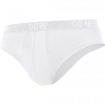 GORE® Wear Men's White Base Layer Briefs - Size L