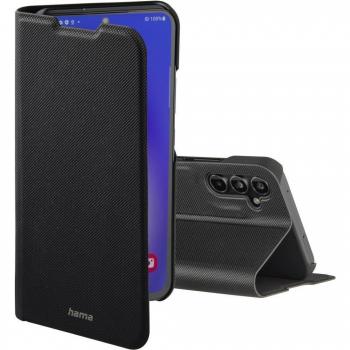 Funda Booklet Slim Pro para Samsung Galaxy A54 5G, Negro, Diseño Delgado con Función de Soporte y Compartimentos