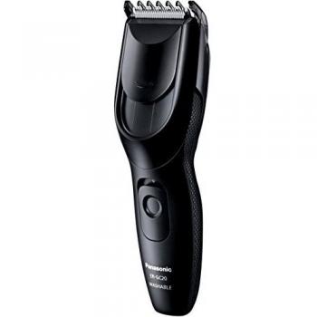 Panasonic ER-GC20-K503 Hair Clipper with 7 Cutting Lengths (3-21 mm), Washable, Black
