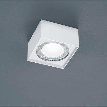 Plafoniera LED Kari, angular, blanca, 12W, 1270lm