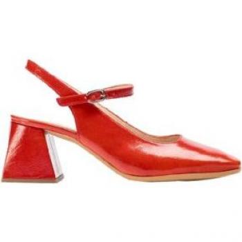 Wonders - Sandalias de piel destalonada Jane Rojo