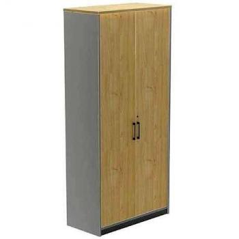 ARMARIO ALUMINIO/HAYA ROCADA CON PUERTAS ENTERAS COLOR HAYA 195 CM