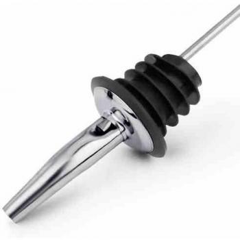 VKING Vertedor Acero Inoxidable Vertedor Aireador Pitorro para Vino Vertedor Decnter Vino Pourer de Acero Inoxidable Licor Alcohol