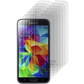 6x kwmobile Lámina protectora de pantalla MATE y ANTIREFLECTANTE con efecto antihuellas para Samsung Galaxy S5 / S5 Neo / S5 LTE+ / S5 Duos - CALIDAD SUPERIOR