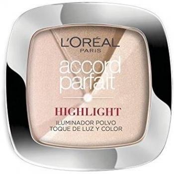 L'Oréal Paris Accord Perfect Polvo, Iluminador, 201 Rosy Glow - 1 Iluminador