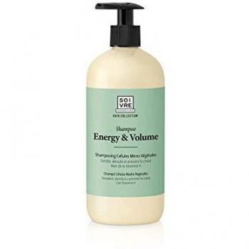 Soivre Cosmetics Energy and Volume Champú Fortificante con Células Madre Vegetales - 500 ml