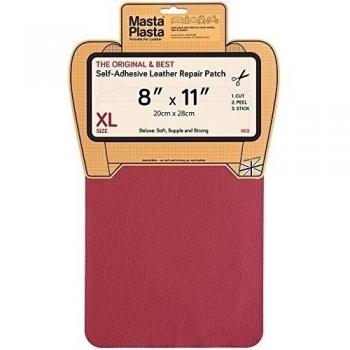 Reparación Cuero, Polipiel y Skai - Parches Adhesivos - MastaPlasta - Rectangulo XL