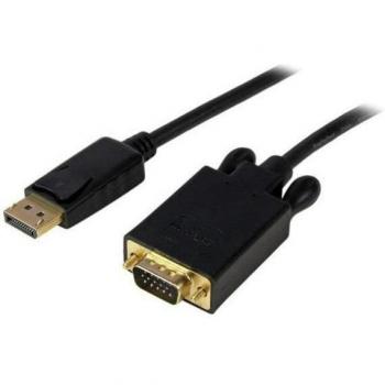 StarTech.com 3ft DisplayPort to VGA Adapter Converter Cable - DP to VGA 1920x1200 - Black