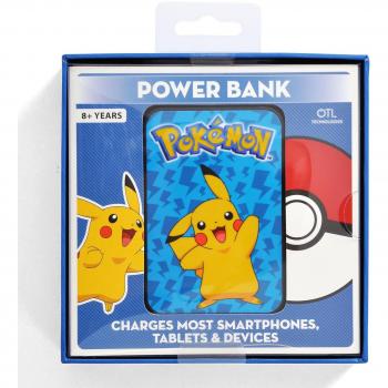 Power Bank OTL Pikachu 5000mAh con diseño de tarjeta de crédito