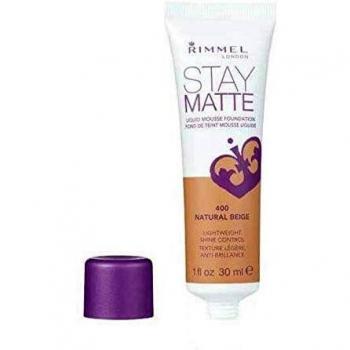 Rimmel Stay Matte Foundation 400 Natural Beige