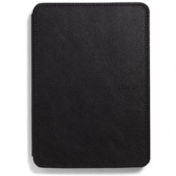 Funda de cuero Amazon para Kindle Touch, color negro