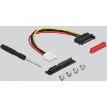 Adaptador M.2 Key M a PCIe x4 NVMe con cable acodado de 20 cm